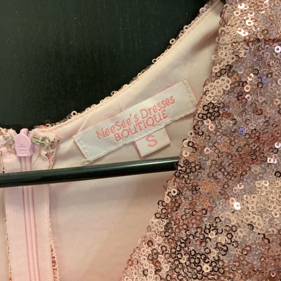 Sequin Bridesmaid/Prom Dress - Picture 4 of 4